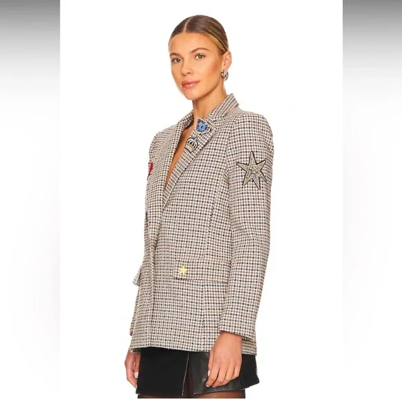 Lucky Patches Blazer in Houndstooth
Central Park West - Picture 4 of 15